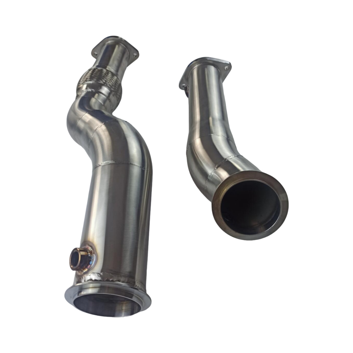 3.5 inch Stainless Steel High Flow For BMW M3 M4 G80 G82 S58 3.0T 2021-UP Exhaust Downpipes G80 Downpipe EGRKIT Shop