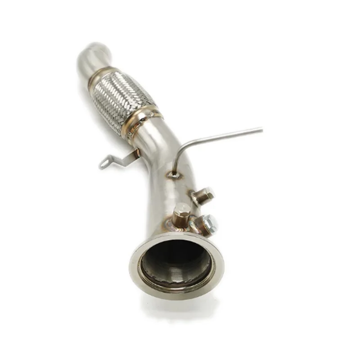 3" High Flow Stainless Steel Exhaust Downpipe for 2006-2010 BWM X5 E70 M57N2 4.3" O.D. V-BAND FLANGE EGRKIT Shop