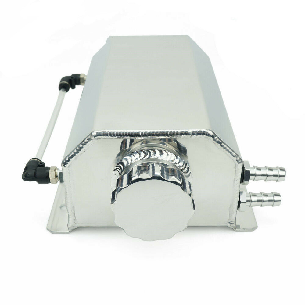 Universal 2L Aluminum Car Engine Oil Catch Can Reservoir Coolant Tank oil catch can