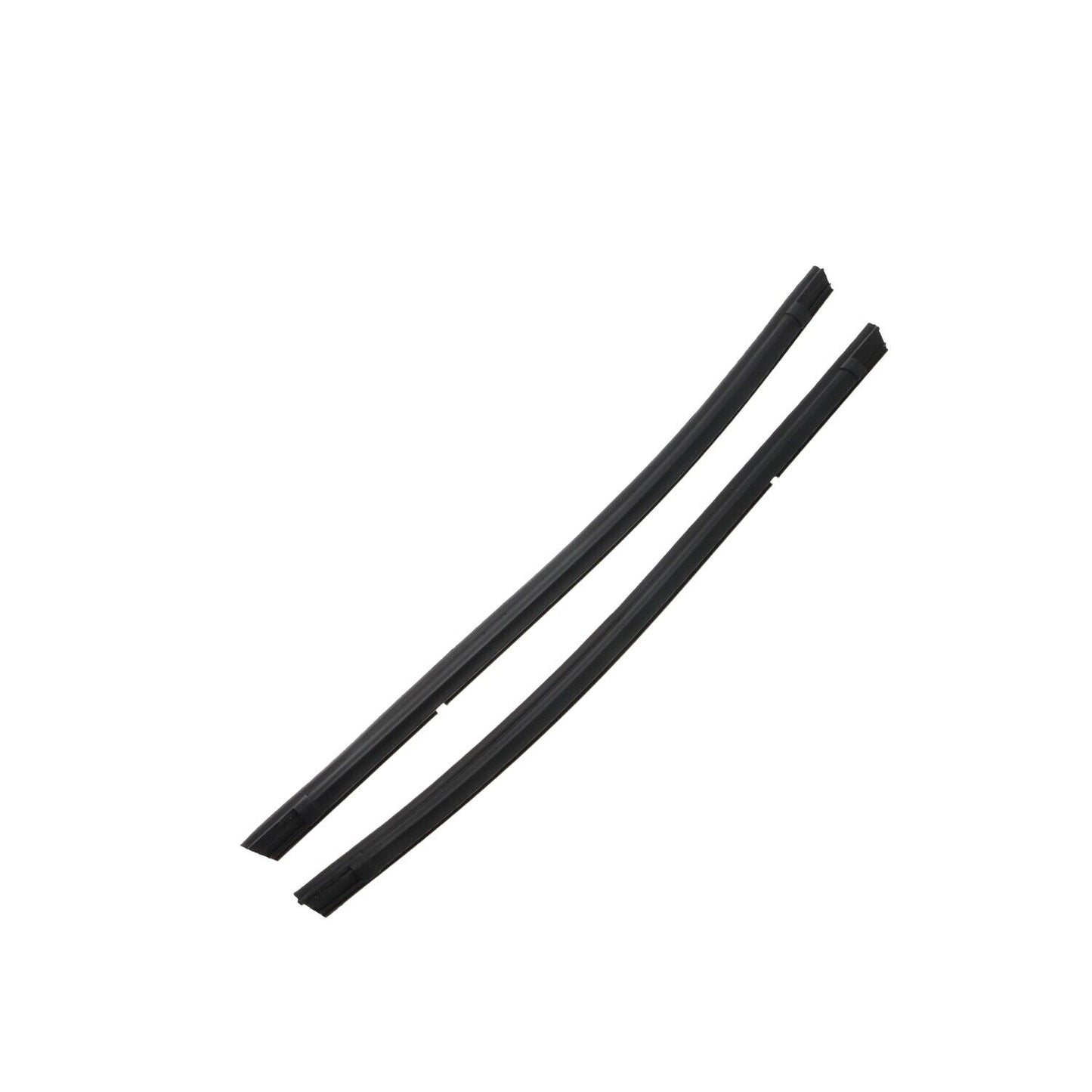 4Pcs Car Window Weatherstrip Black For Toyota Tacoma Double Cab 2005-2015 Car Weatherstrip Window Moulding Trim 68161-04050 68162-04050 68163-04020 68164-04020 weatherstrip