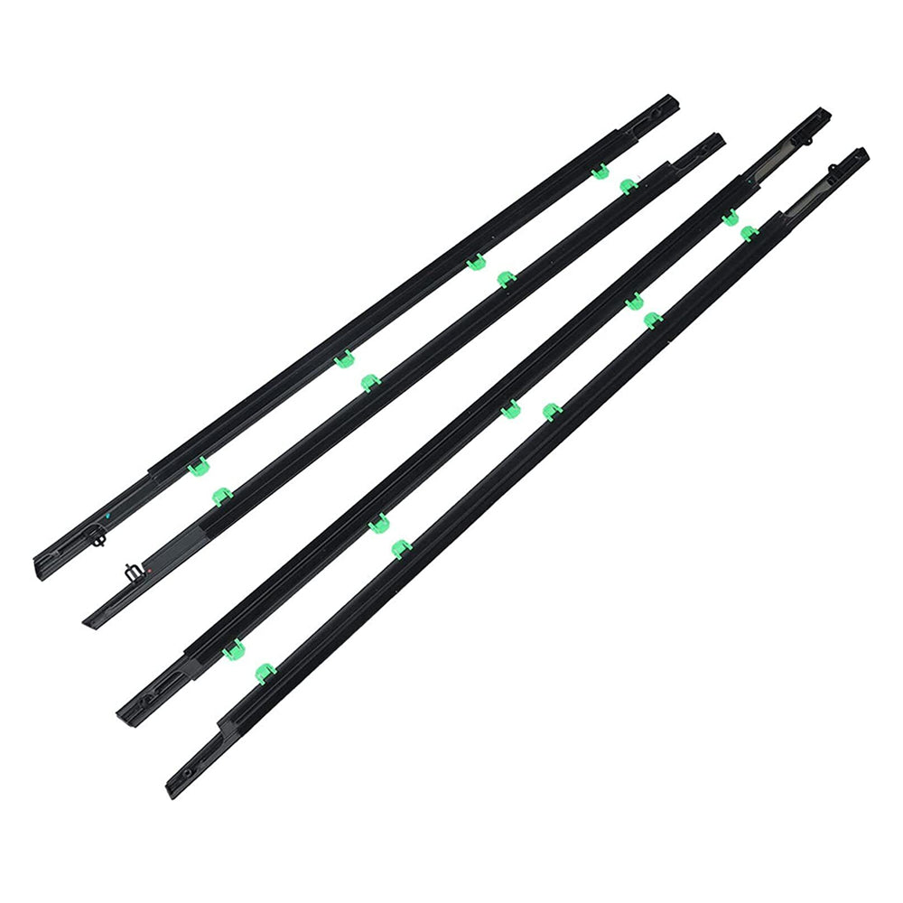 4Pcs Car Window Weatherstrip Chrome For Honda CRV 2017-2022 Car Weatherstrip Window Moulding Trim weatherstrip