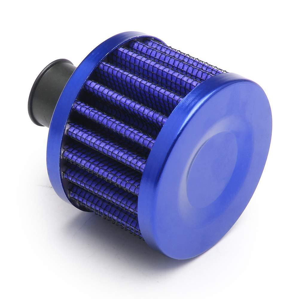 Universal Car Oil Catch Can Kit Reservoir Tank 300ml With Breather 3/8" Black Aluminum oil catch can