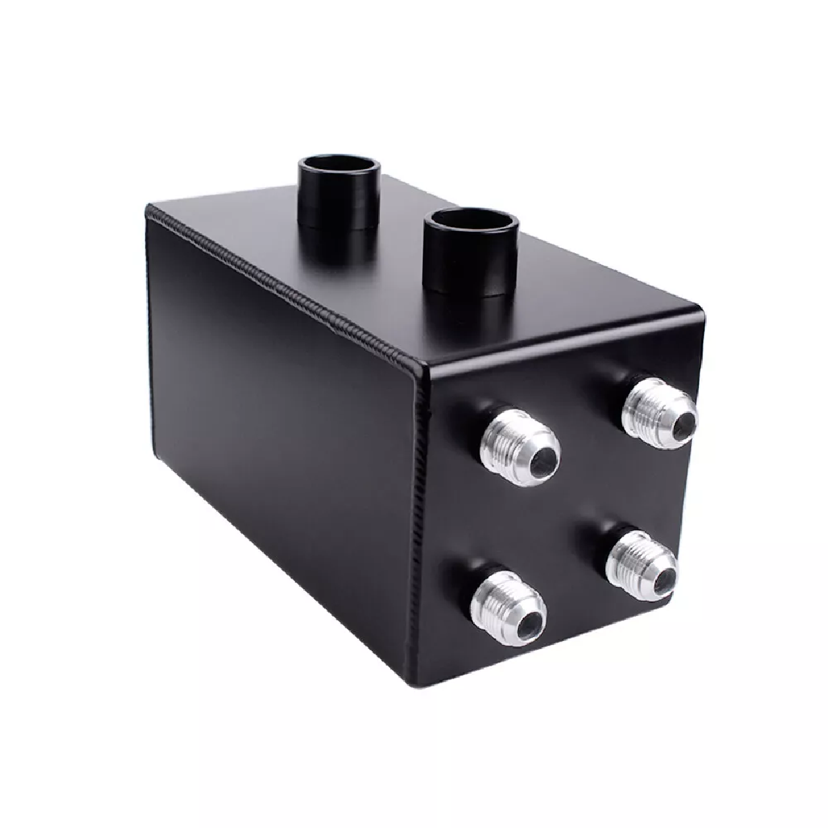 Pro Series Oil Catch Can Breather 4 Port All Black -10AN For Honda Civic Acura oil catch can