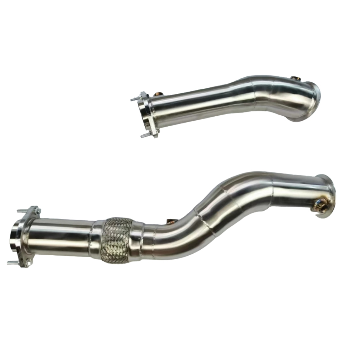3.5 inch Stainless Steel High Flow For BMW M3 M4 G80 G82 S58 3.0T 2021-UP Exhaust Downpipes G80 Downpipe EGRKIT Shop