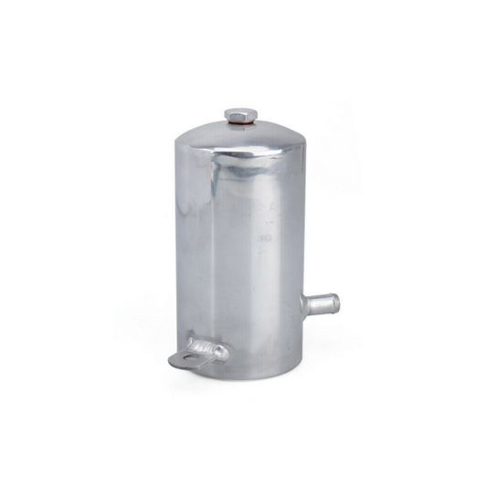 500ml Oil Catch Can Kit 2 Port Reservoir Tank with Drain Plug Polished Aluminum For LS1 LS2 LS3 LS4 LS6 oil catch can