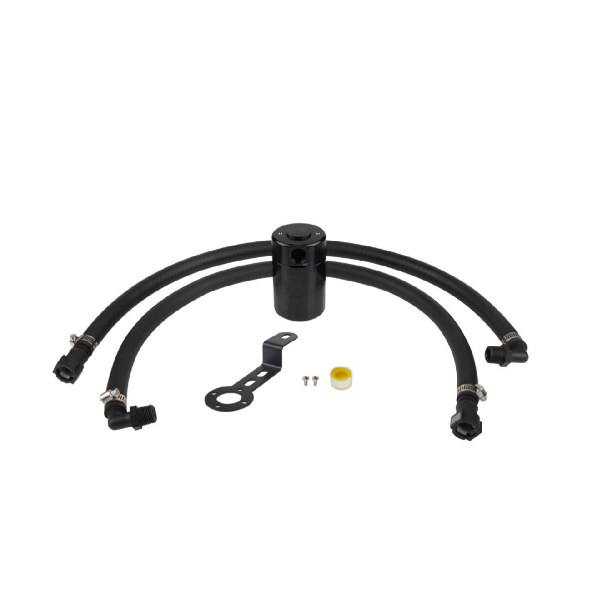 TT RACING Billet Aluminum Oil Catch Can – Universal Fit For GM Silverado Suburban 99-17