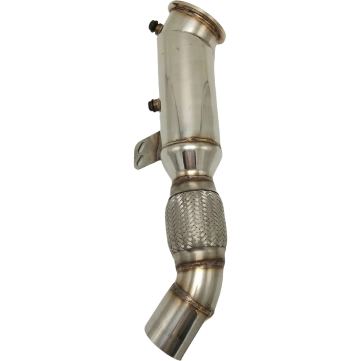 4.5" SS Turbo Catless Stainless Steel Downpipe For BMW B58 M240i 340i 440i 540i 740i F&G Series 2016~2019 3.0T B58 Downpipe EGRKIT Shop