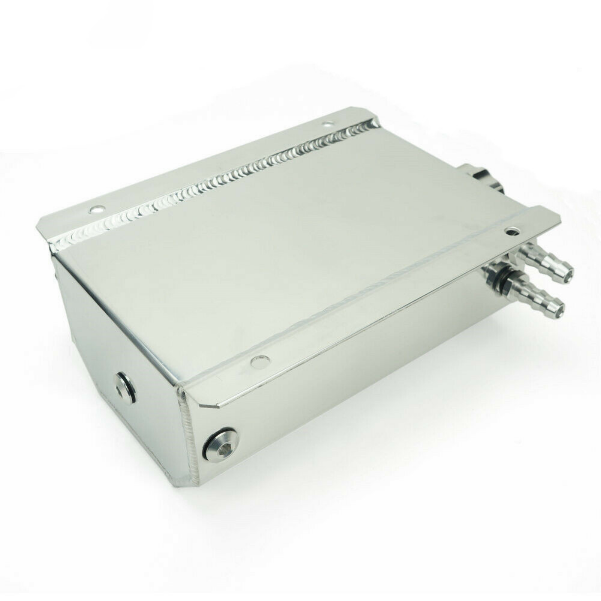 Universal 2L Aluminum Car Engine Oil Catch Can Reservoir Coolant Tank oil catch can