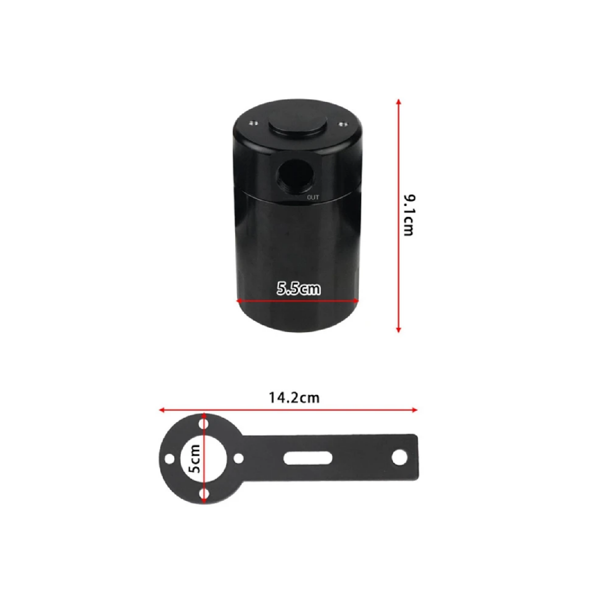 Oil Catch Can Kit For Ram TRX 6.2L SC 3OZ 2021-2023 Air Oil Separator Catch Tank EGRKIT Shop