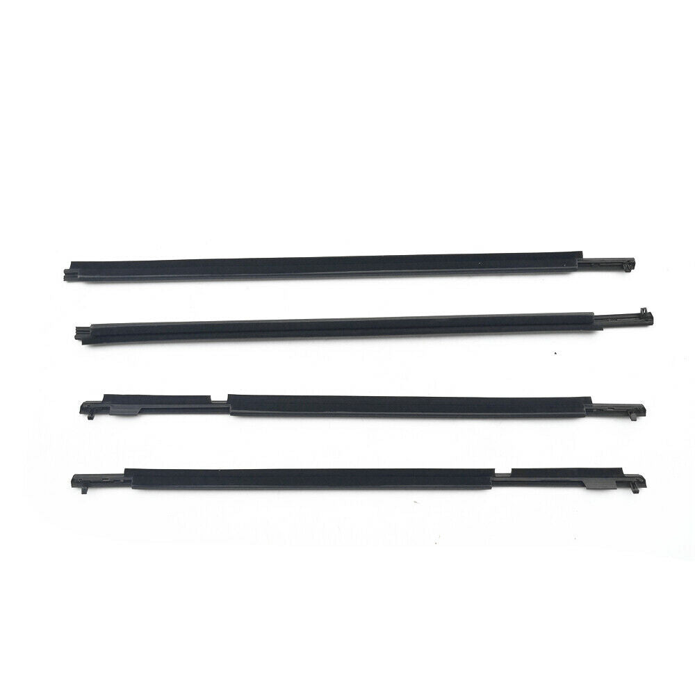 4Pcs Car Window Weatherstrip For Toyota Prado 2010-2018 Car Weatherstrip Window Moulding Trim 75711-60071 75712-60071 75721-60071 75722-60071 EGRKIT Shop