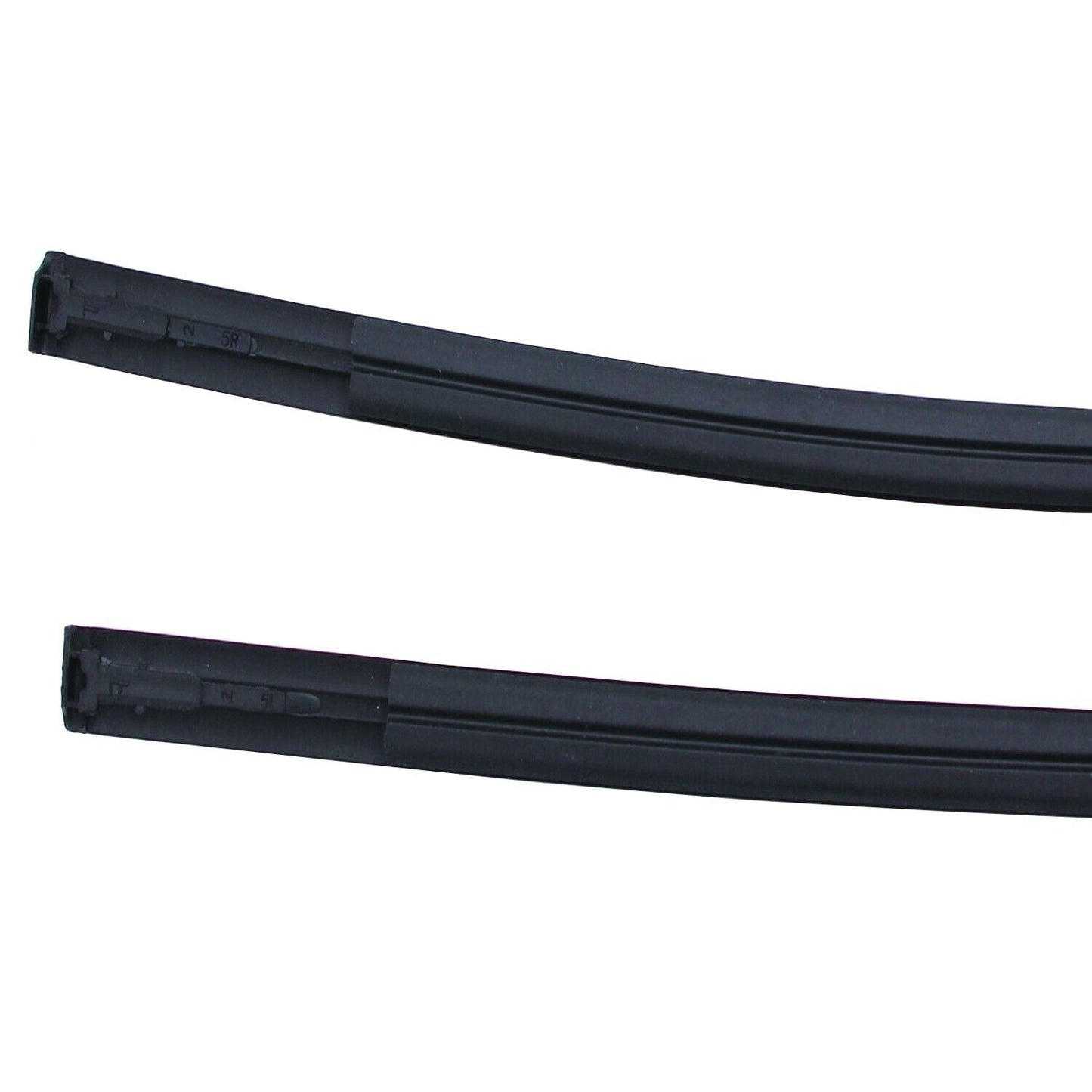 2PCS Car Roof Trim Molding Seal Strip Rubber 75556-12150 75555-12140 For Toyota Corolla 2009-2013 Car Roof Trim Molding weatherstrip