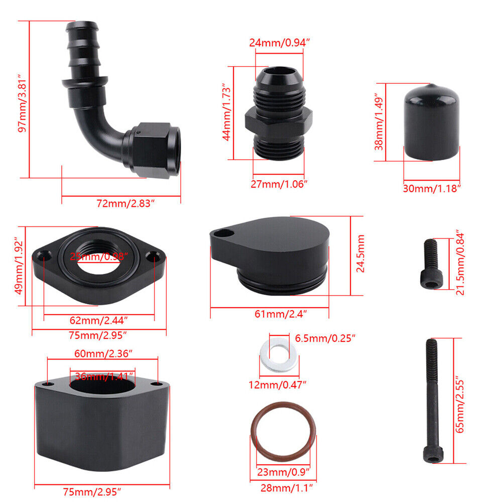 Engine Ventilation Kits For 2011-20 FORD 6.7L Powerstroke CCV PCV Reroute Engine Ventilation Kits EGRKIT Shop