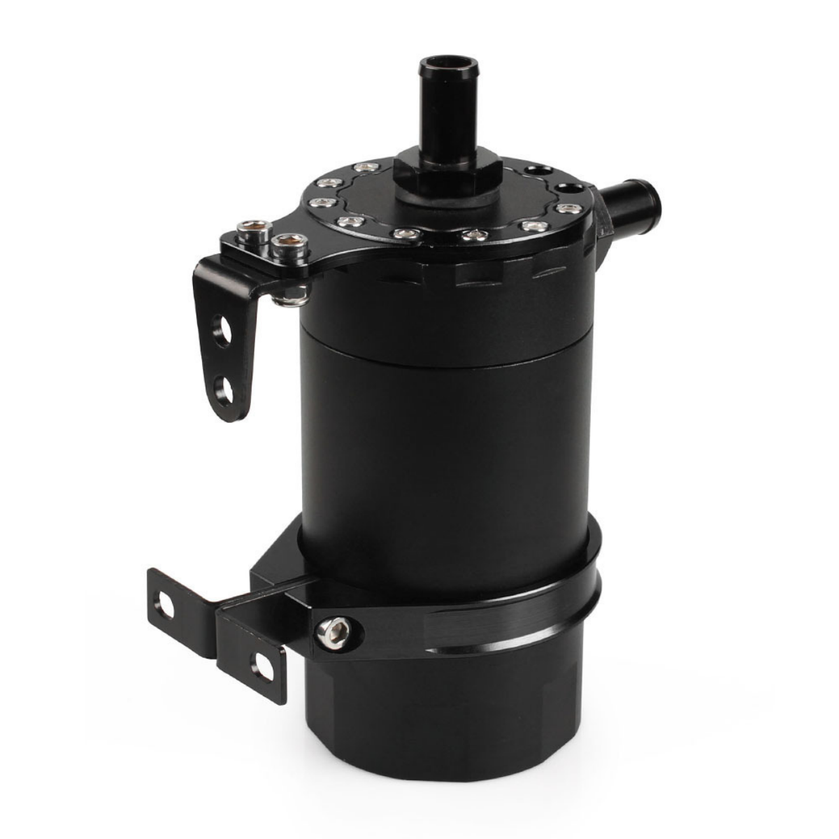 Aluminum Baffled Billet Oil Catch Tank Reservoir Kit Universal Oil Catch Can oil catch can