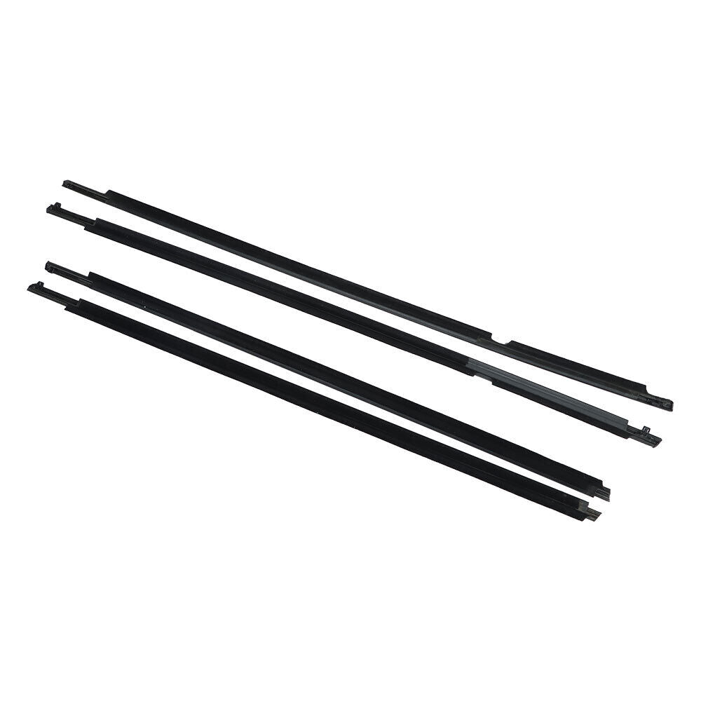 4Pcs Car Window Weatherstrip Chrome For Toyota RAV4 13-18 Car Weatherstrip Window Moulding Trim 75740-0R040 75730-0R040 75720-0R040 75710-0R040 weatherstrip