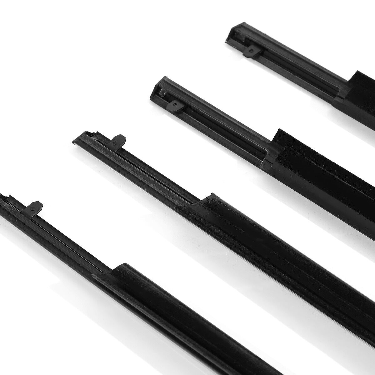 4Pcs Car Window Weatherstrip For Toyota Corolla 2014-2018 Car Weatherstrip Window Moulding Trim weatherstrip