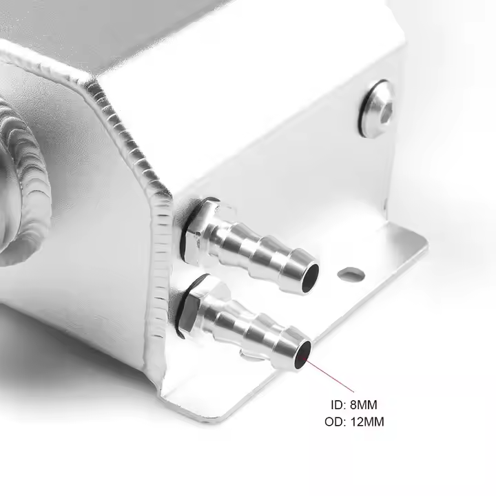 Universal 1L Aluminum Car Engine Oil Catch Can Reservoir Coolant Tank oil catch can