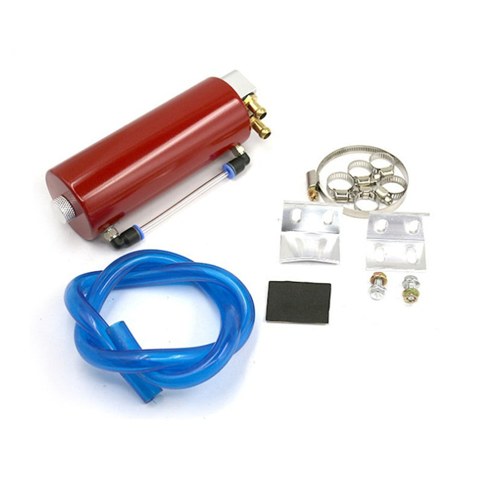 Universal Aluminum Racing Oil Catch Can Round Can Reservoir Turbo Oil Catch Can Fuel Catch Tank EGRKIT Shop