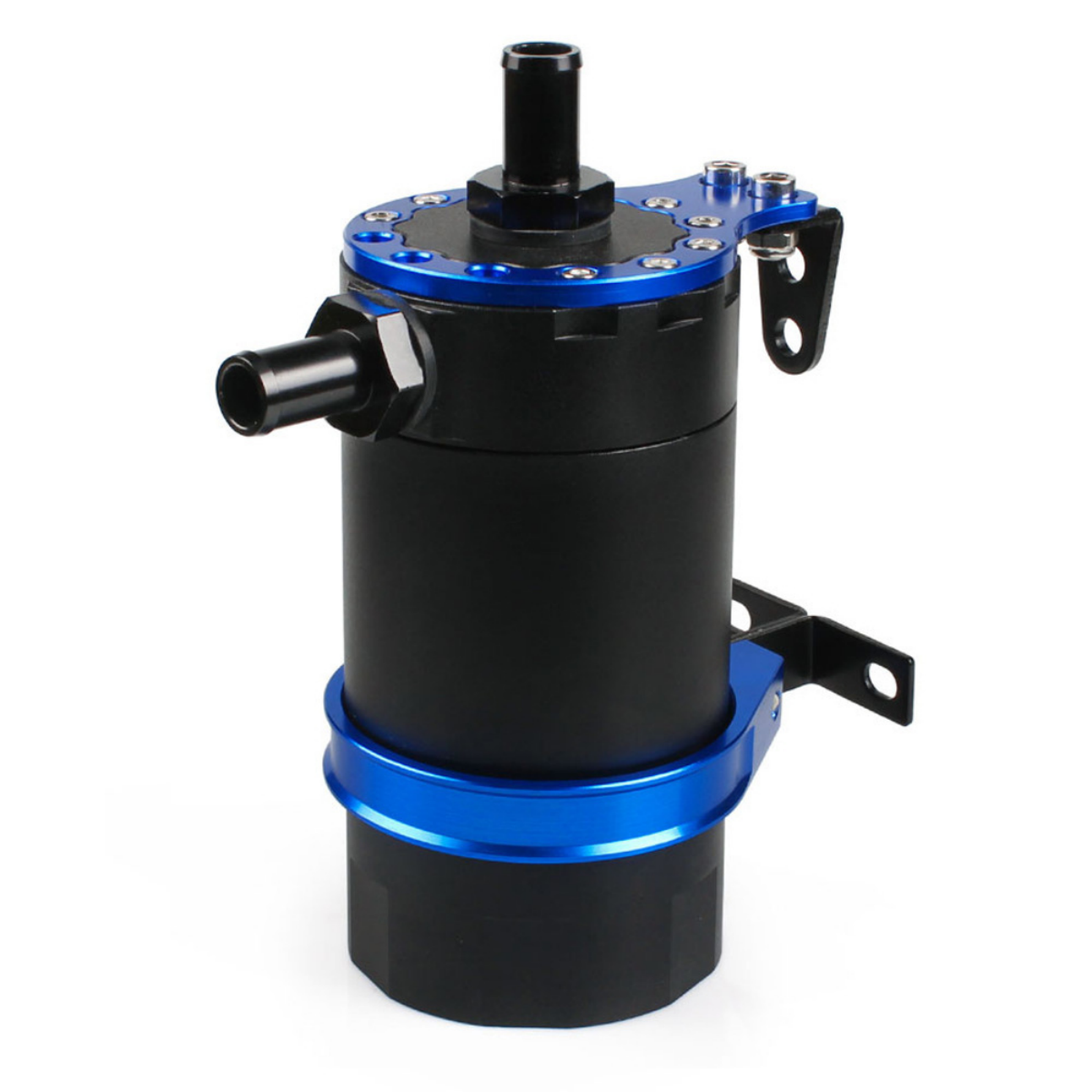 Aluminum Baffled Billet Oil Catch Tank Reservoir Kit Universal Oil Catch Can oil catch can