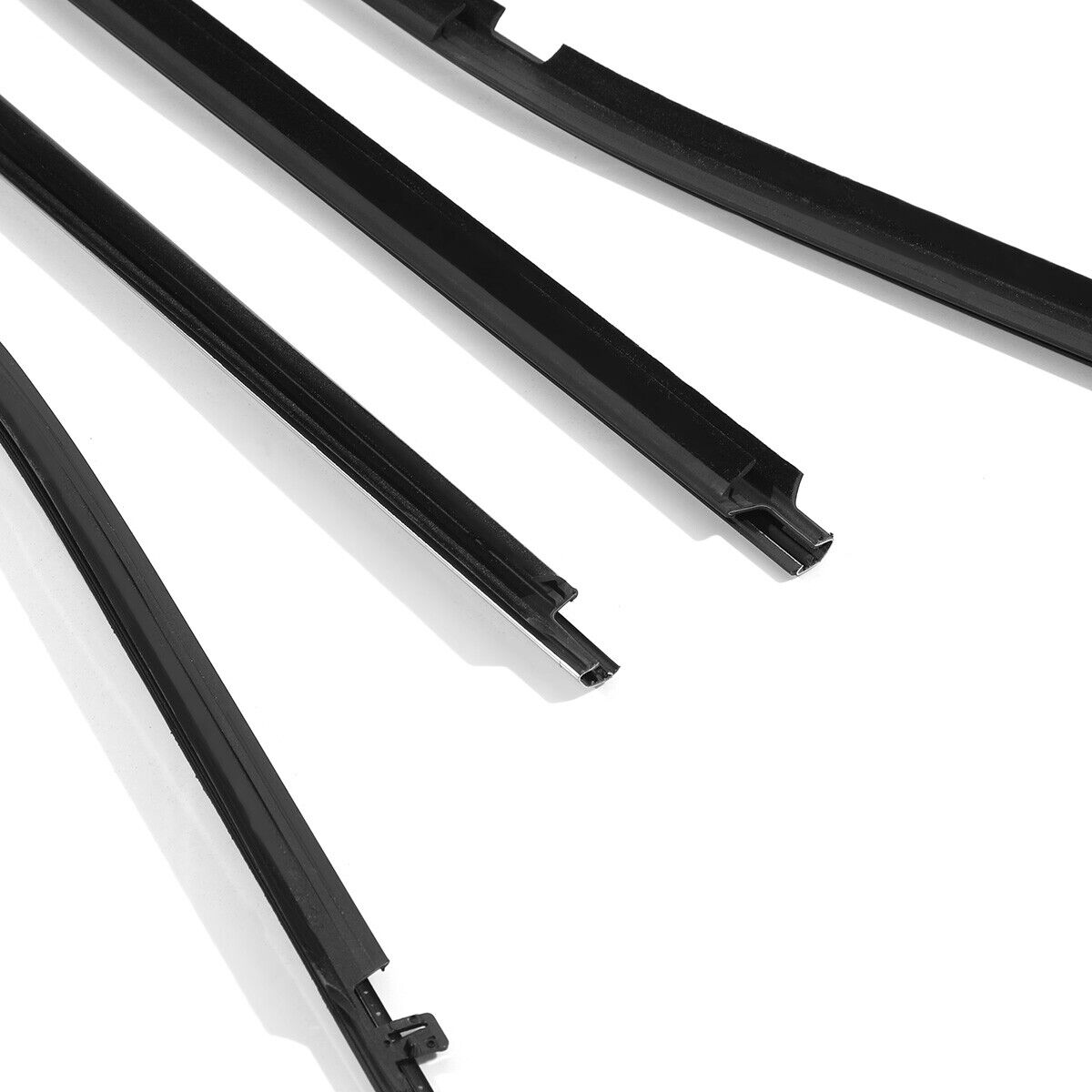 4Pcs Car Window Weatherstrip For Toyota Corolla 2014-2018 Car Weatherstrip Window Moulding Trim weatherstrip