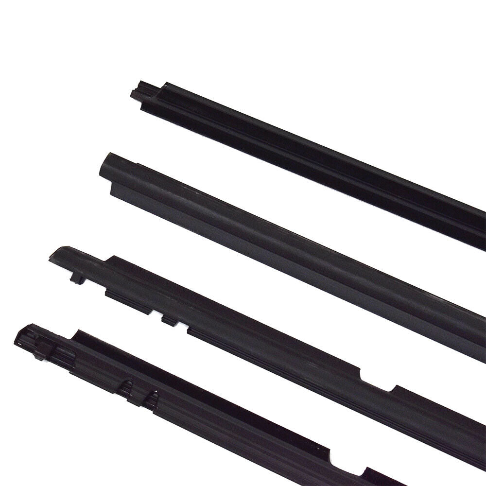 4Pcs Car Window Weatherstrip For Toyota Corolla 2009-2013 Car Weatherstrip Window Moulding Trim weatherstrip