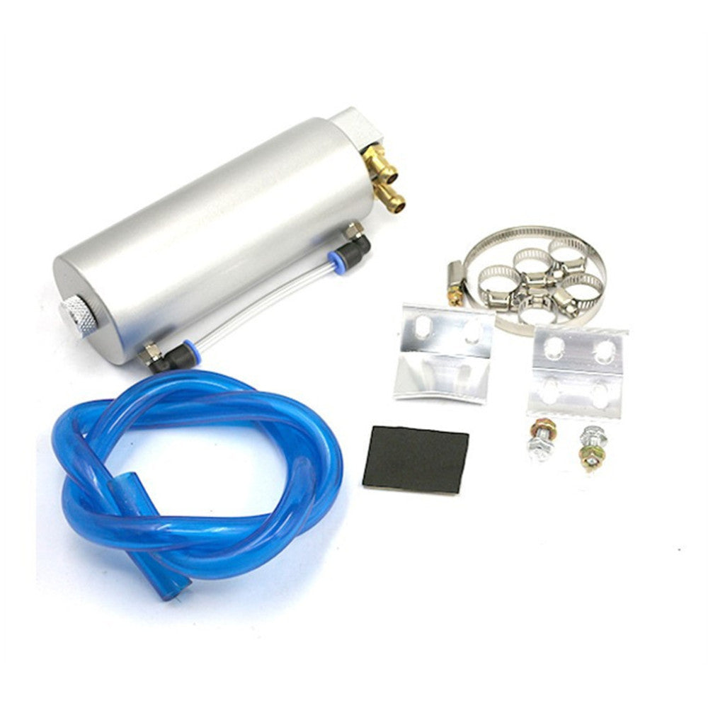 Universal Aluminum Racing Oil Catch Can Round Can Reservoir Turbo Oil Catch Can Fuel Catch Tank EGRKIT Shop