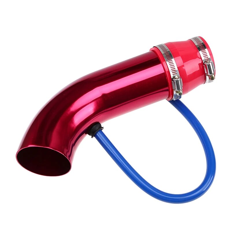 3" 76mm Air Intake Pipe Aluminum Cold Air Inlet Duct Tube Kit With Rubber Hose for Connect Filter High Air Flow EGRKit Shop