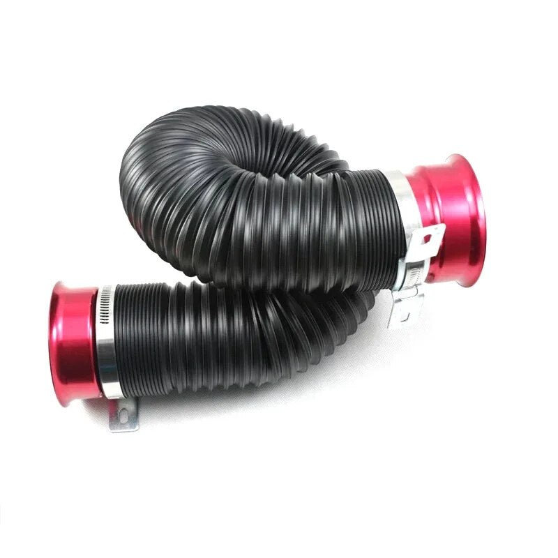 3" 76mm Air Intake Hose Flexible Pipe Filter Cold Feed Duct Induction Kit EGRKit Shop
