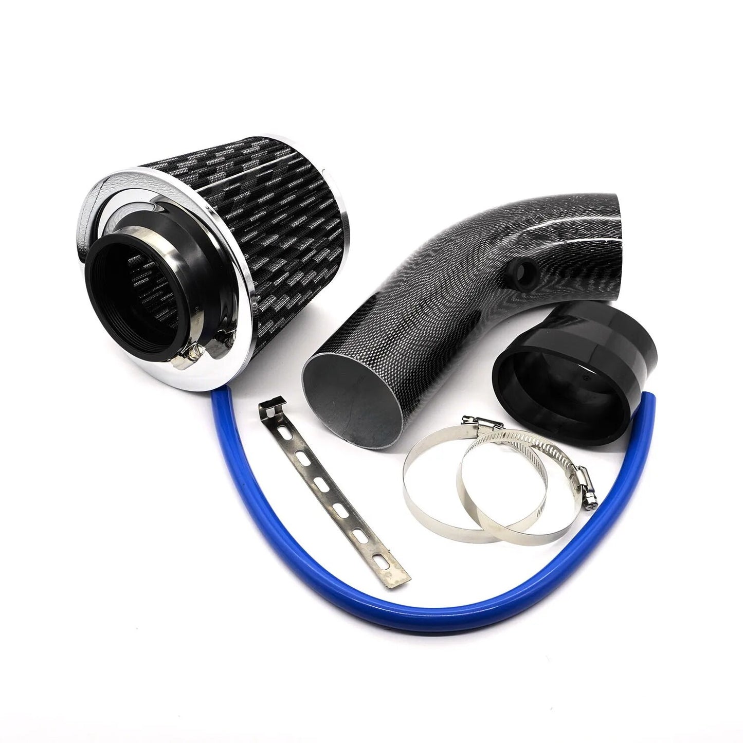 Air Filters Intake Aluminum Pipe Kit Caliber 76MM 3 '' Universal Automotive Modification Mushroom Head Filter Air Filter EGRKit Shop