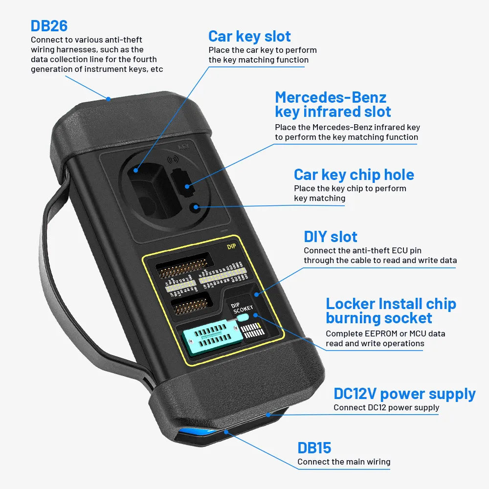 LAUNCH X431 X-PROG 3 Key Programming Immobilizer Programmer Car Key Programmer tool XPROG3 EGRKit Shop