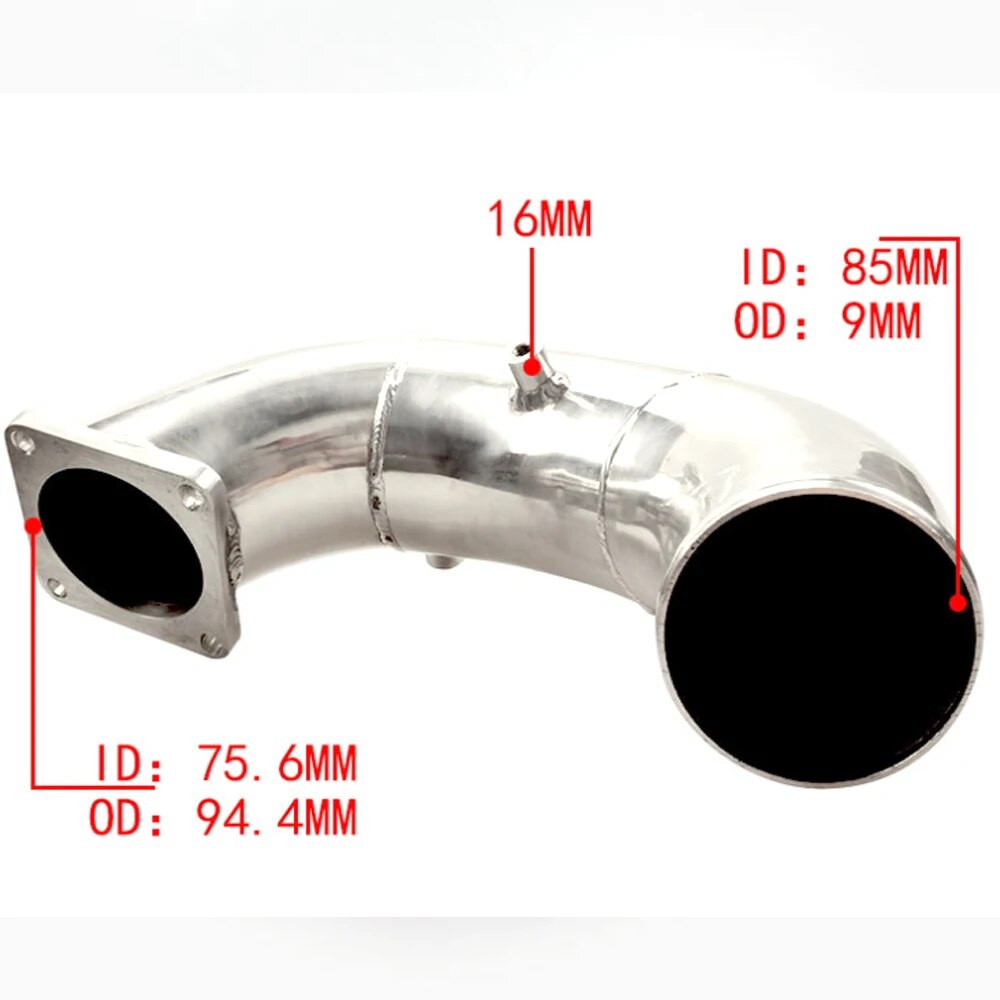 3.5" Intake Elbow Charge Pipe For Dodge Ram Cummins 5.9L 12V Diesel 94-98 EGRKit Shop