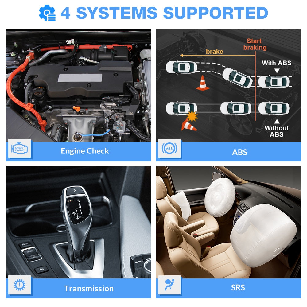 LAUNCH X431 CRP123E Car OBD2 Diagnostic Tools Automotive OBD Scanner ABS SRS Airbag Engine AT SAS OIL Brake Reset Free Update EGRKIT Shop