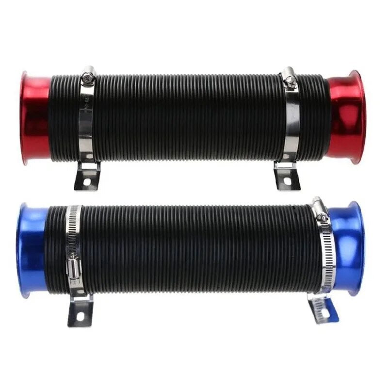 3" 76mm Air Intake Hose Flexible Pipe Filter Cold Feed Duct Induction Kit EGRKit Shop
