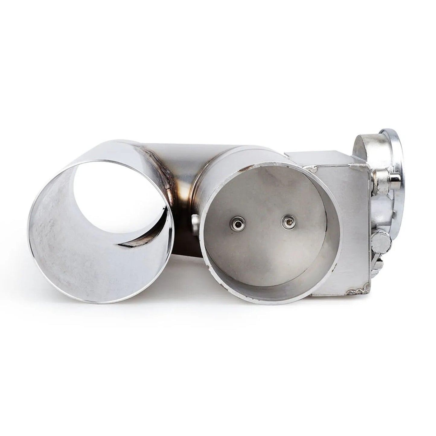12V 2.5'' 3'' Stainless Steel Single Cutout Integrated Headers Y Pipe Exhaust Valve with Remote Control Cut Out Down Pipe Parts EGRKit Shop