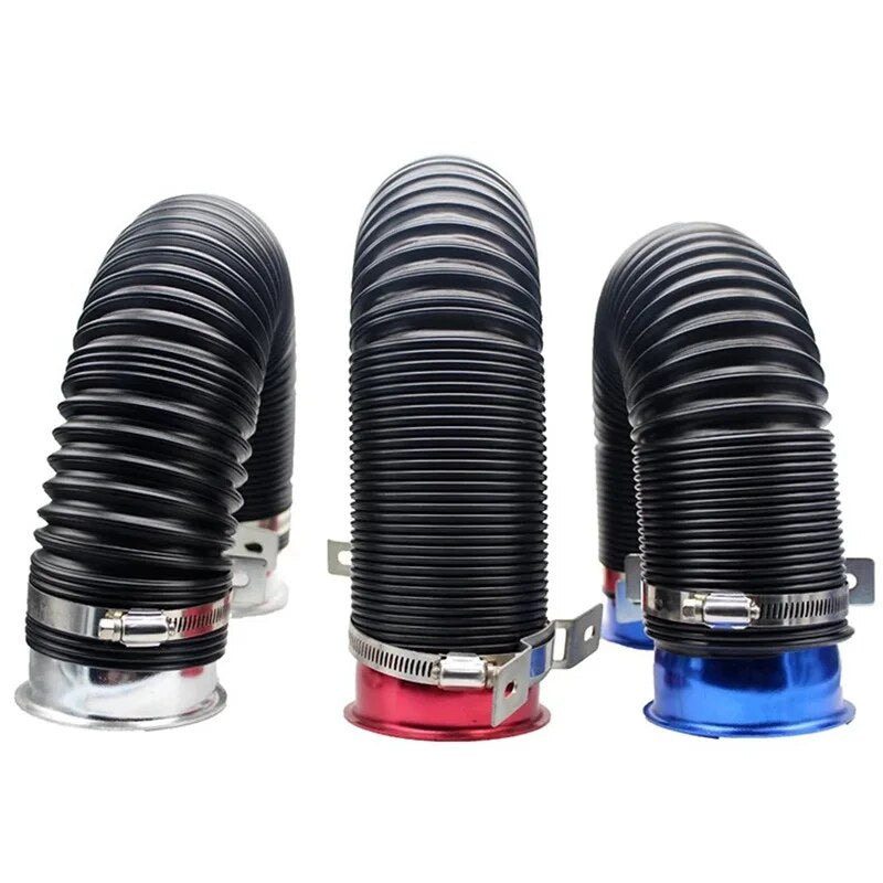 3" 76mm Air Intake Hose Flexible Pipe Filter Cold Feed Duct Induction Kit EGRKit Shop