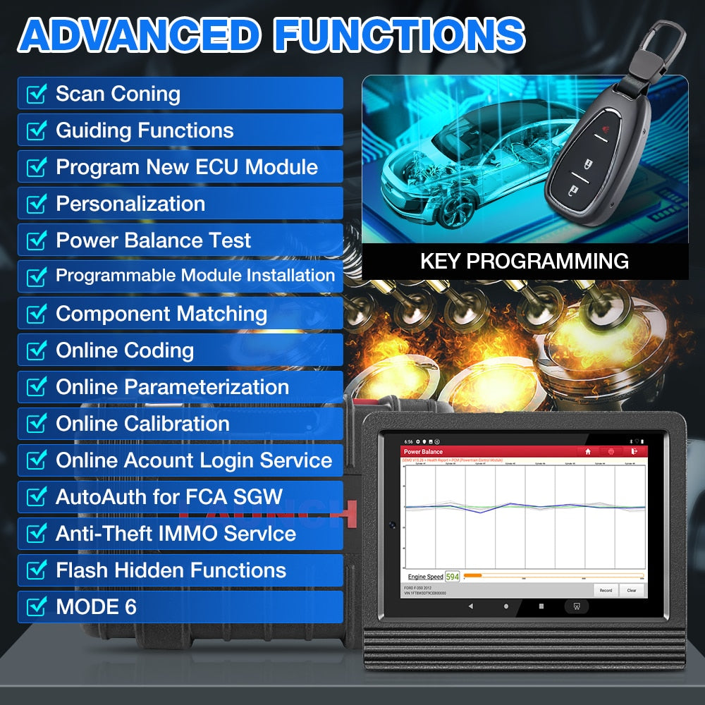 2023 Elite X431 V V4.0 Car Full System Diagnostic Tools Auto OBD OBD2 Scanner ECU Coding 37+ Reset Active Test Free Shipping EGRKIT Shop