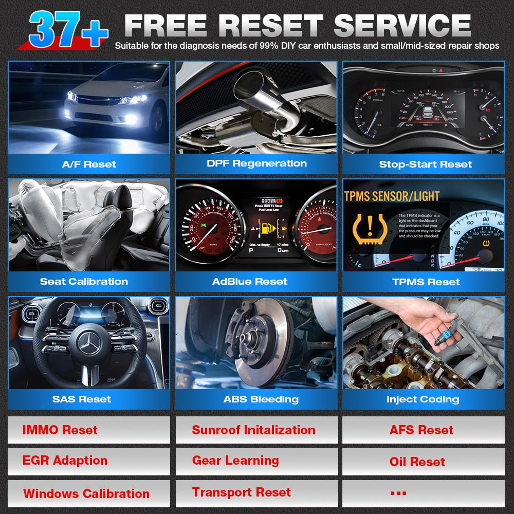2023 Elite X431 V V4.0 Car Full System Diagnostic Tools Auto OBD OBD2 Scanner ECU Coding 37+ Reset Active Test Free Shipping EGRKIT Shop