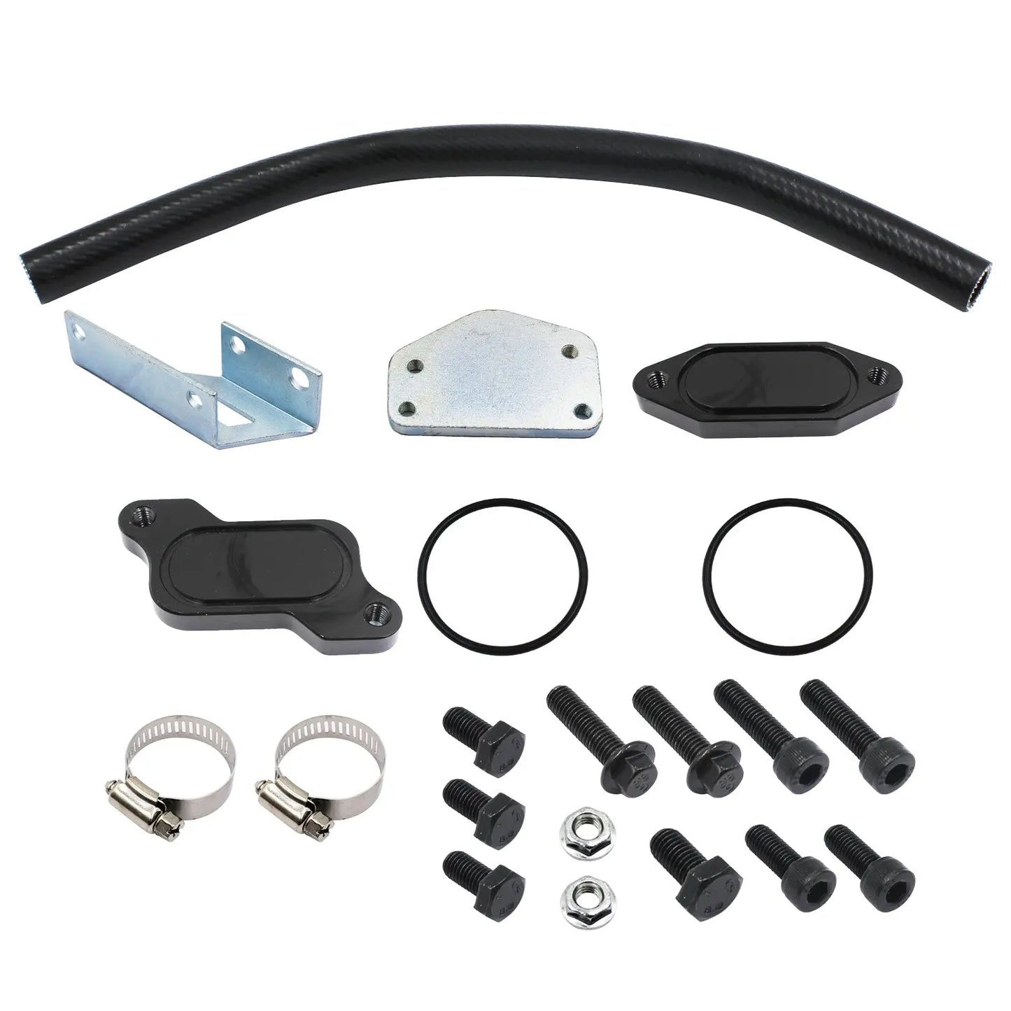 6.6L Duramax Diesel LLY Cooler Cover Plate Kit For 2004.5-2005 Chevrolet Silverado 2500 3500 Egr Kit