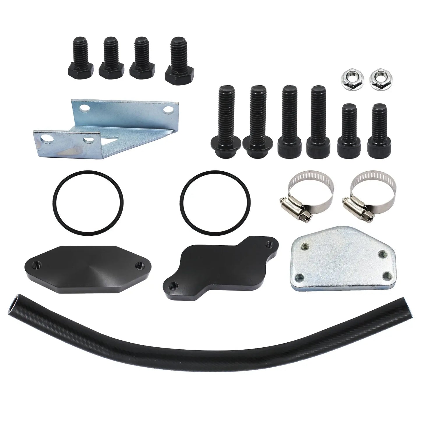 6.6L Duramax Diesel LLY Cooler Cover Plate Kit For 2004.5-2005 Chevrolet Silverado 2500 3500 Egr Kit