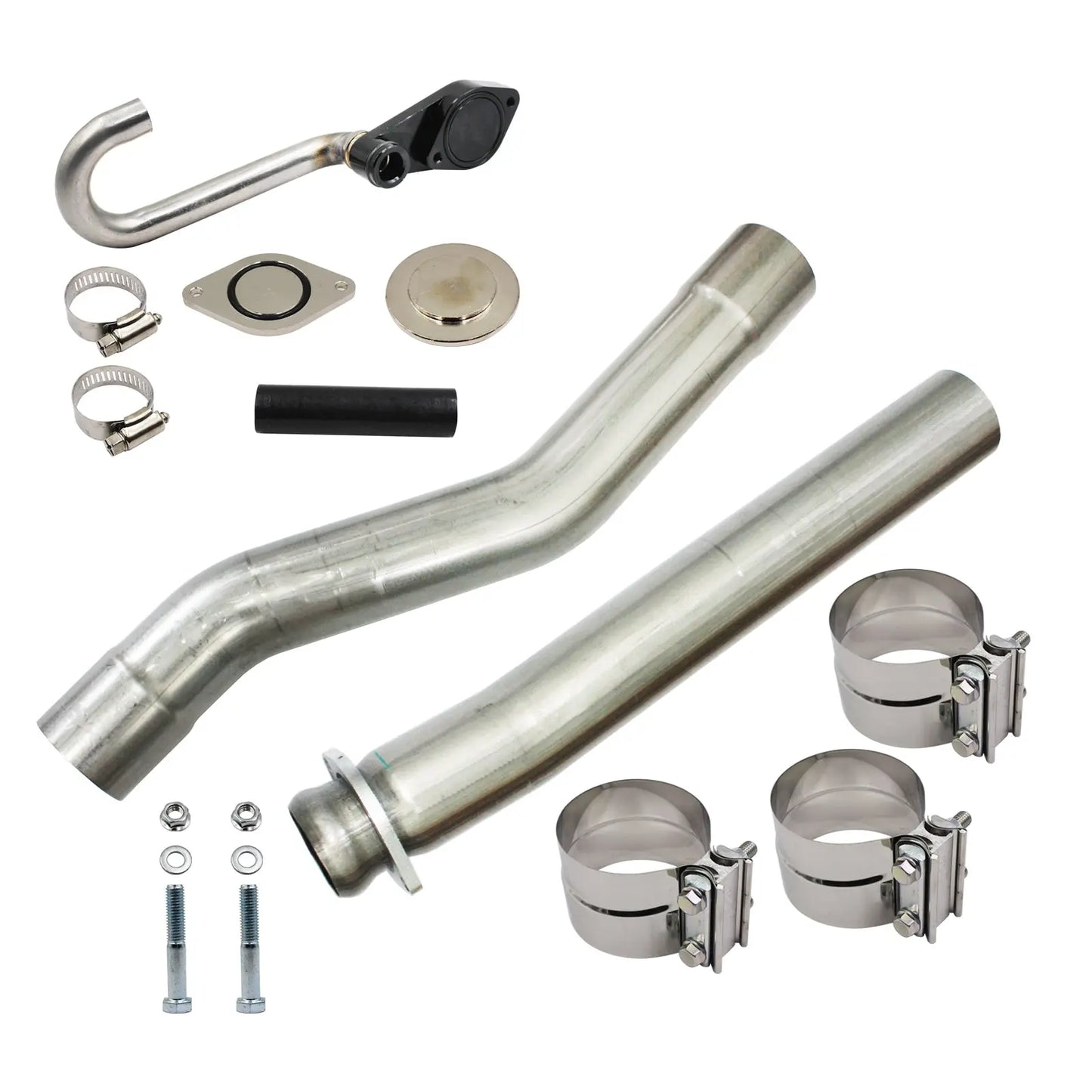 EGR Cooler Throttle Valve Delete Kit & Head Stud Kit For 2010 2011 2012 2013 2014 Dodge Ram 2500 3500 6.7L L6 Cummins Diesel Egr Kit