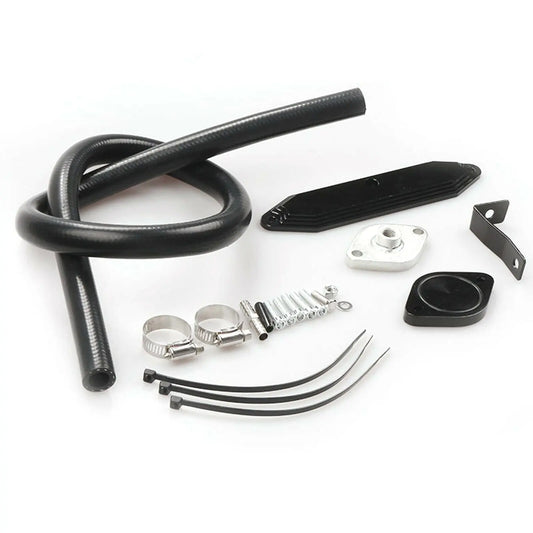 EGR Kit Set w/Coolant For Ford F250 F350 2011-2019 6.7L Powerstroke Diesel Black Egr Kit
