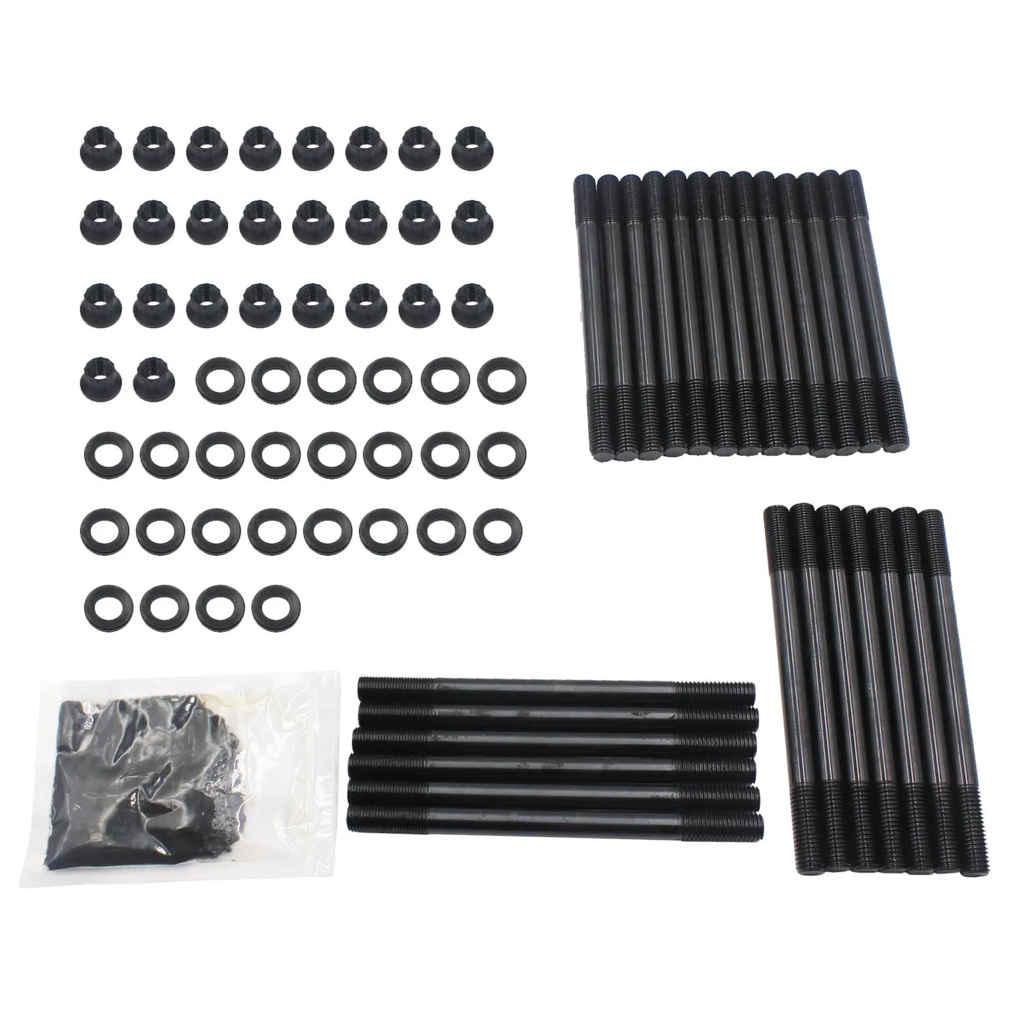 Head Stud Kit Fits 1998 1999 2000 2001 2002 2003 2004 2005 2006 2007 2008 2009 2010 2011 2012 2013 2014 2015 2016 2017 2018 Dodge Cummins 24V Diesel 5.9L & 6.7L Egr Kit