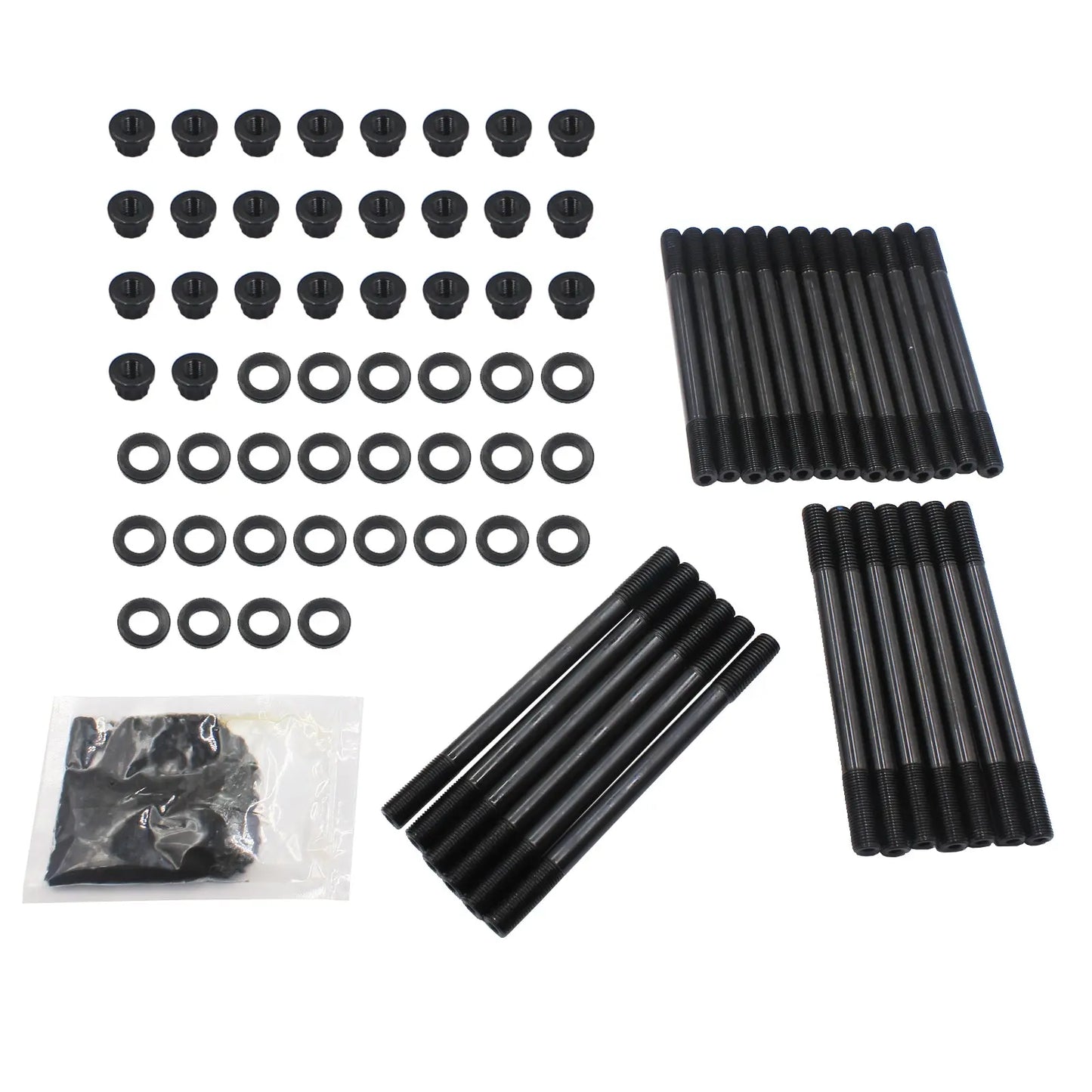 Head Stud Kit Fits 1998 1999 2000 2001 2002 2003 2004 2005 2006 2007 2008 2009 2010 2011 2012 2013 2014 2015 2016 2017 2018 Dodge Cummins 24V Diesel 5.9L & 6.7L Egr Kit