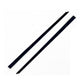 4Pcs Car Window Inner Weatherstrip Black For Toyota Hilux Vigo 2 Door 2004-2015 Car Weatherstrip Window Moulding Trim weatherstrip