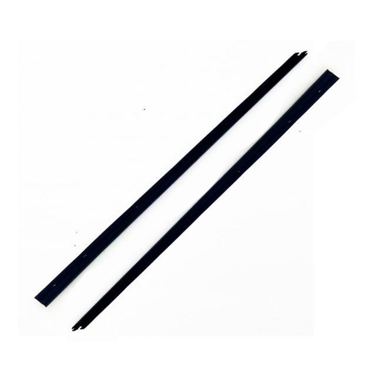 4Pcs Car Window Inner Weatherstrip Black For Toyota Hilux Vigo 2 Door 2004-2015 Car Weatherstrip Window Moulding Trim weatherstrip