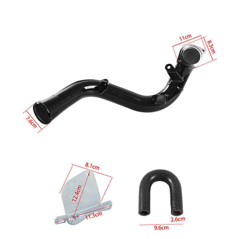 EGR cooler kit For 6.6L Duramax LBZ GMC Sierra 2500 3500 HD EGR High Flow Intake Pipe Elbow Tube For 07-10 Chevrolet Diesel EGRKIT Shop