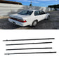 4Pcs Car Window Weatherstrip For Toyota Corolla AE-100 1997 Car Weatherstrip Window Moulding Trim weatherstrip
