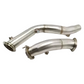 3" Stainless Steel Exhaust Pipe Downpipe for 15-20 BMW M3 Base Sedan 4D F80 M4 F82 F83 S55 L6 3.0T EGRKIT Shop