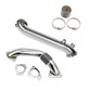High Flow Stainless Steel Exhaust Downpipe for Chevy Express 2500 3500 6.6L Duramax 2001-2016 EGRKIT Shop