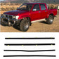4Pcs Car Window Weatherstrip Black For Toyota hilux 1995 Car Weatherstrip Window Moulding Trim weatherstrip
