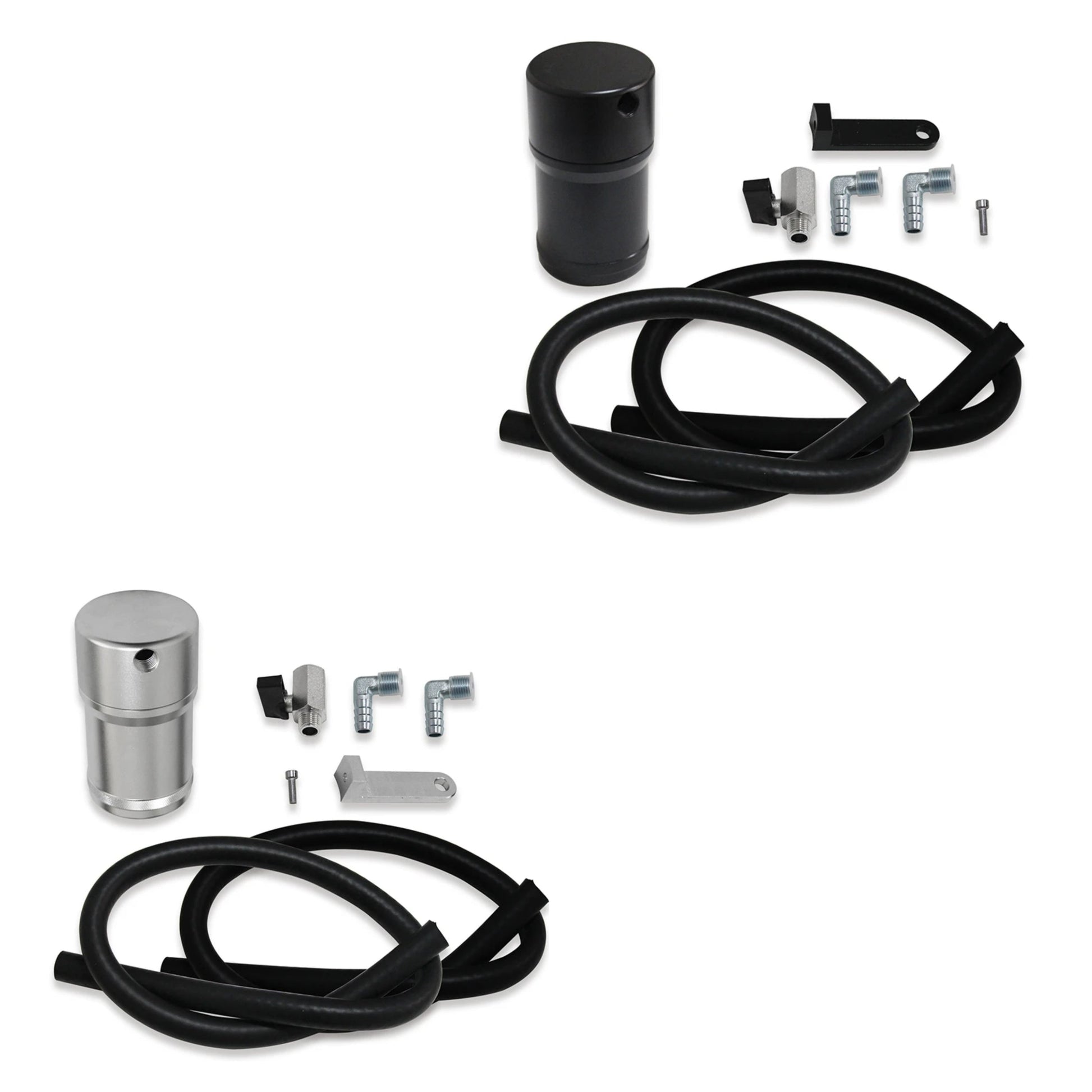 Aluminum Alloy Oil catch can Fuel Hose Fittings For Ford Mustang F-150 2011-2017 Oil Catch Tank EGRKIT Shop